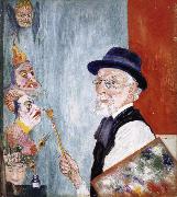 James Ensor My Portrait with Masks Germany oil painting artist
